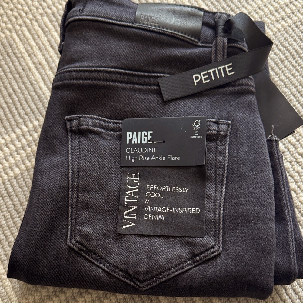 Paige Claudine High Rise Ankle Flair Size.25P